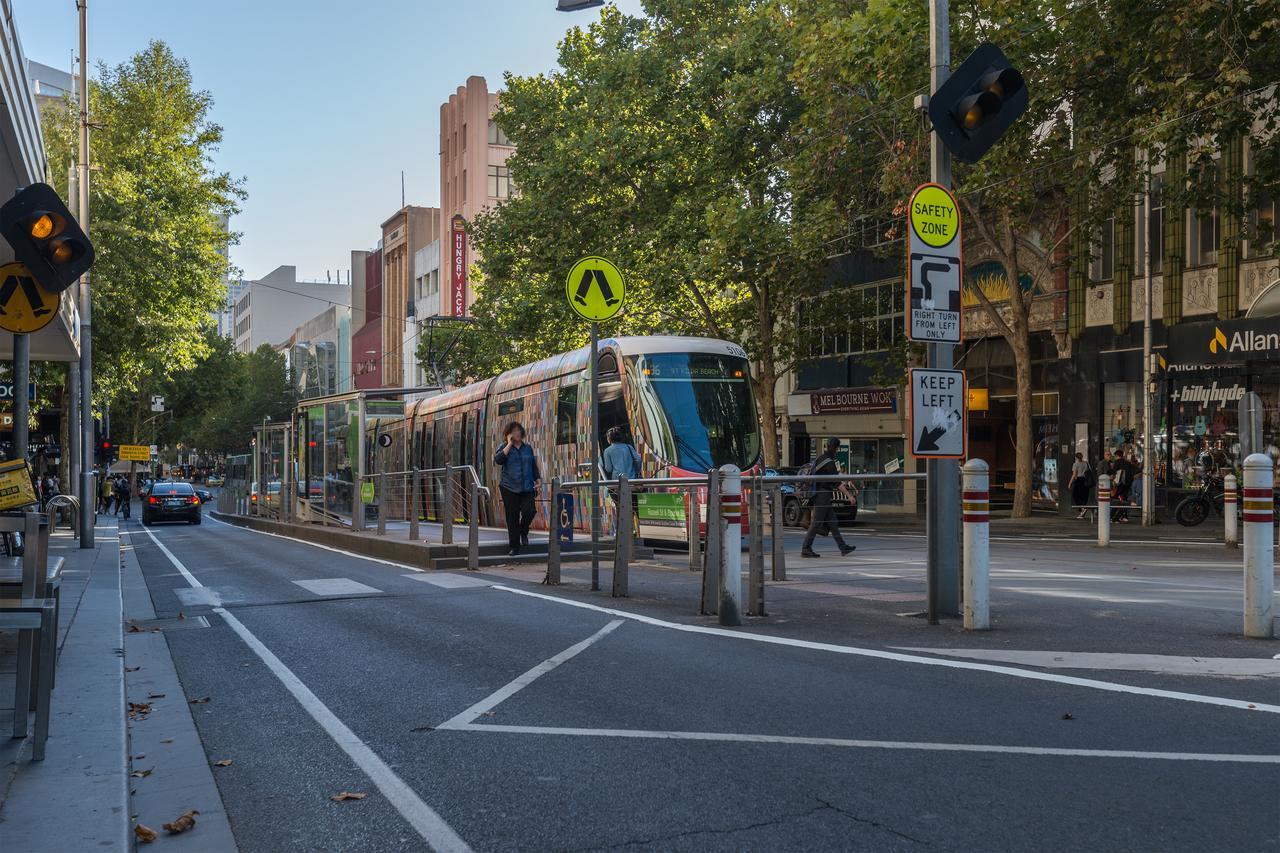 Apc On Bourke Aparthotel Melbourne Eksteriør bilde